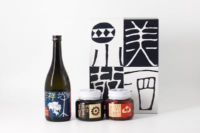 慶鼓セット (けいこせっと) 720ml 干支ラベルと栗渋皮煮と黒豆煮