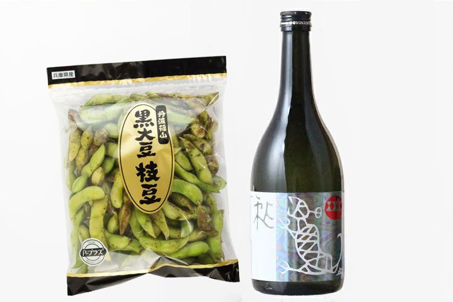 白蔵本黒セット（白蔵720mlと黒大豆枝豆 本黒500g×1袋のセット