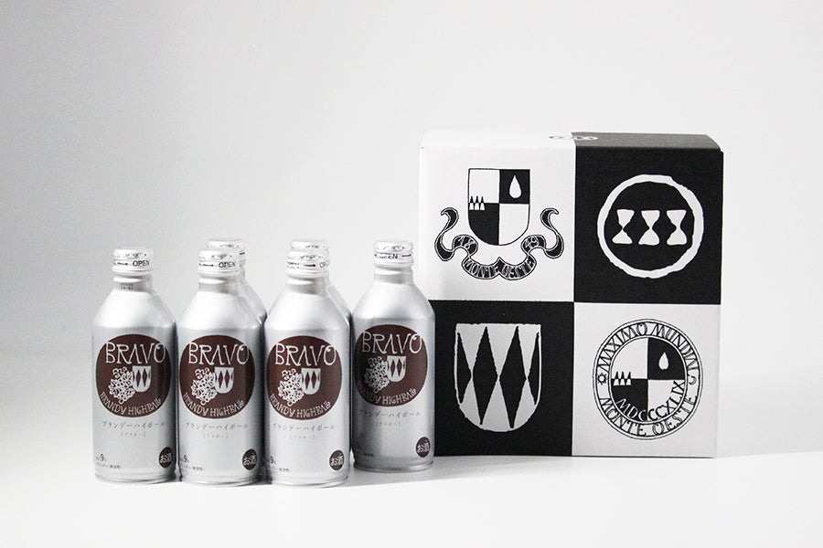 BRAVO（ブラボー）純ブランデーハイボール270ml×6本BOX