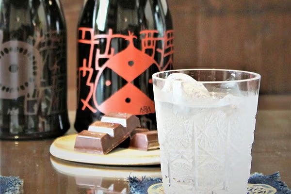 【父の日】ふろしき 栗黒焼酎セット 720ml 栗焼酎 黒豆焼酎