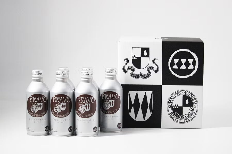 【父の日】ふろしき BRAVO6本セット 720ml 純ブランデーハイボール ブラボー 送料込