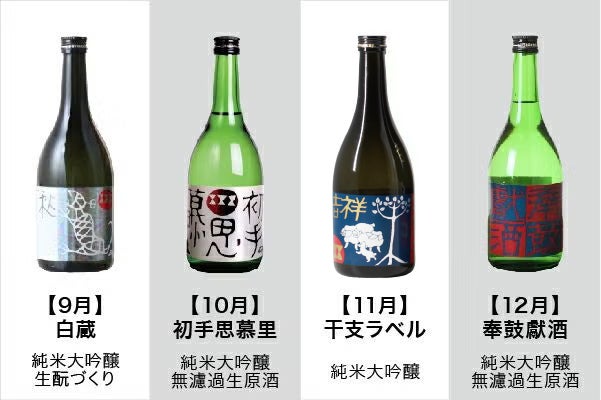 2026年度小鼓頒布会 【 720ml×8本コース 】
